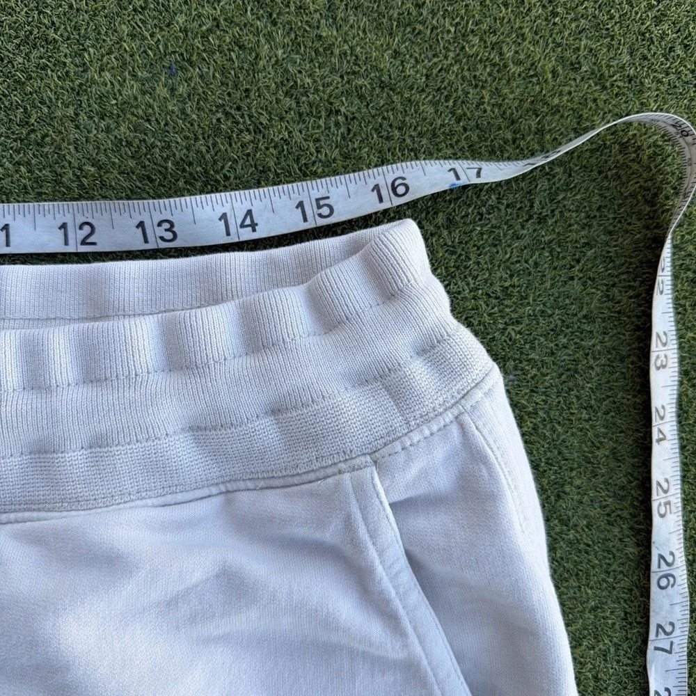 Buck Mason Sweatpants Mens XL Cream Tapered Joggers Casual Cotton Minimalist